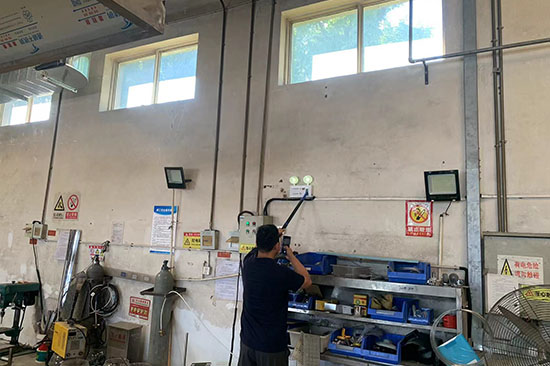 北京亦庄一个工厂消电检